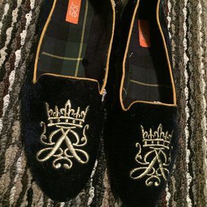 Joe Fresh Velvet Flats (Size 9)